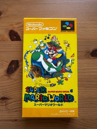 Super Mario World - Super Famicom Nintendo