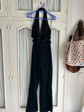 Mono largo terciopelo de Zara