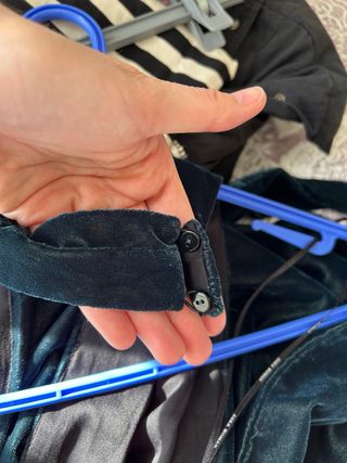 Mono largo terciopelo de Zara