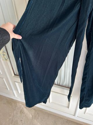 Mono largo terciopelo de Zara