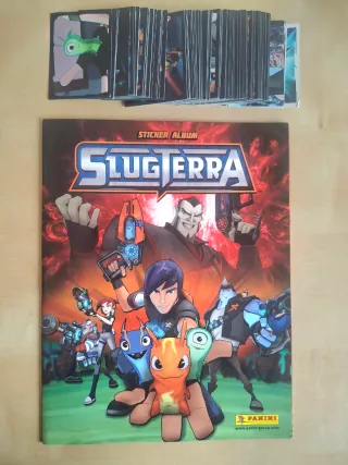 Colección Slugterra Completa Cromos Sin Pegar