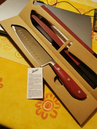 Coltello Santoku Berkel 18 cm in acciaio inox