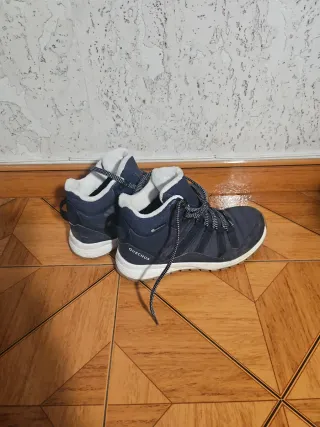 Botas de nieve/apreski/montaña azules