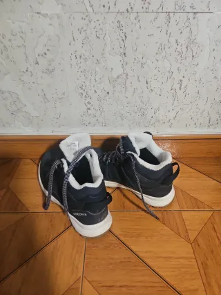 Botas de nieve/apreski/montaña azules