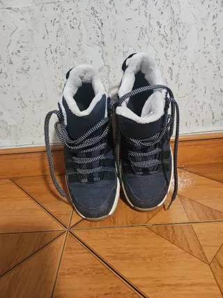 Botas de nieve/apreski/montaña azules