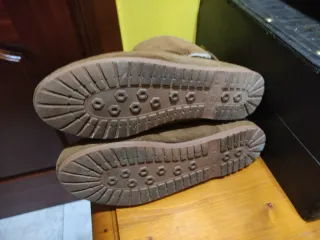 Botines forrados de borrego marrones