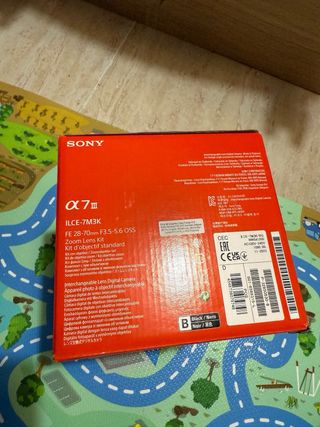 Sony Alpha A7 III Cámara Mirrorless