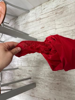 Pantalones de esquí rojos para niño (12 años)