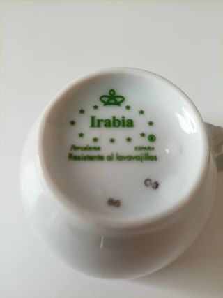 Juego de café porcelana Irabia
