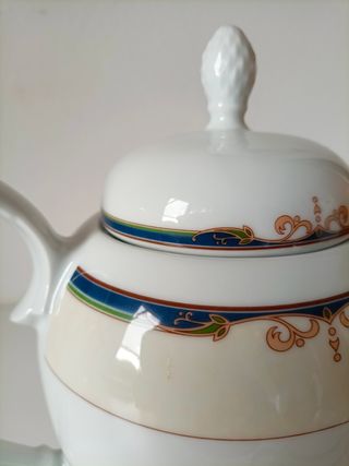 Juego de café porcelana Irabia