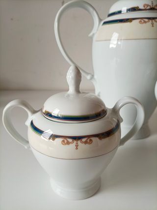 Juego de café porcelana Irabia