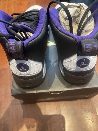 Zapatilla Jordan Jumpman Pro Morado/Blanco