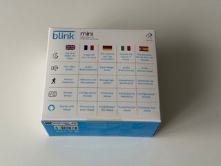 Cámara Blink Mini HD sin usar