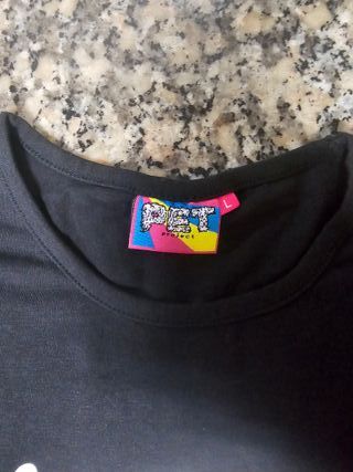 Camiseta Negra Talla L Unisex