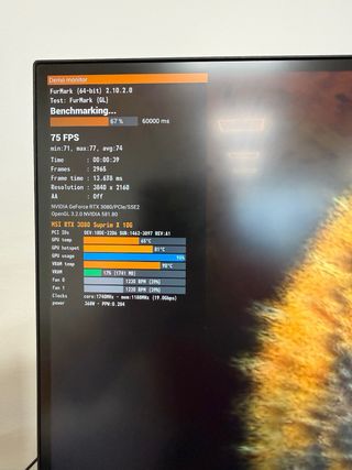 MSI RTX 3080 Suprim X 10GB Tarjeta Gráfica