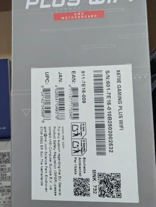 Placa Base MSI X670E Gaming Plus WIFI