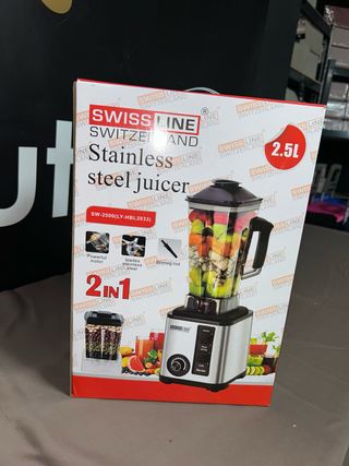 Licuadora Swiss Line 2.5L Acero Inoxidable