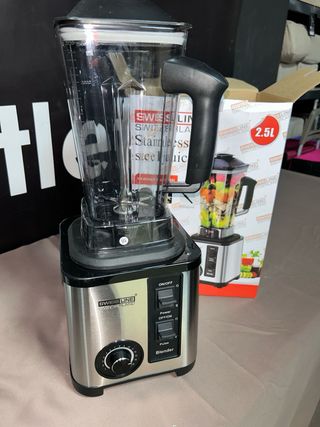 Licuadora Swiss Line 2.5L Acero Inoxidable