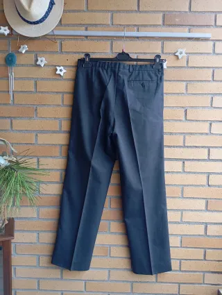 Pantalones de vestir Burberry grises