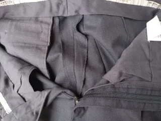 Pantalones de vestir Burberry grises