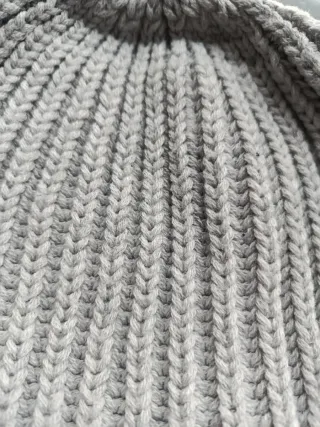 Gorro de lana grueso