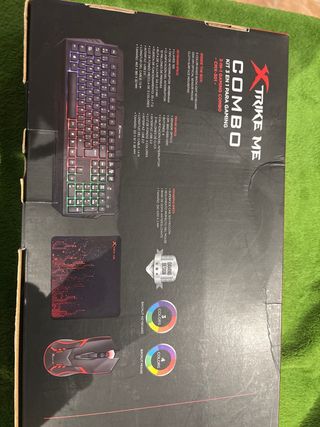 Combo Teclado y Ratón Gaming Xtrike Me CMX-301