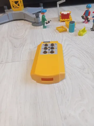 Playmobil Grúa Construcción con Accesorios