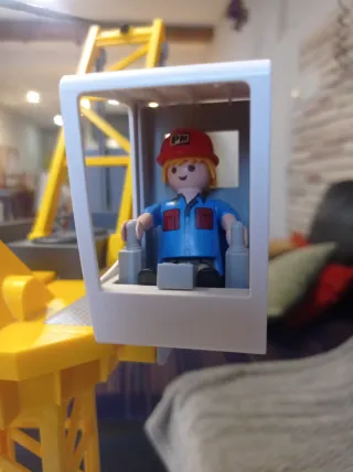 Playmobil Grúa Construcción con Accesorios