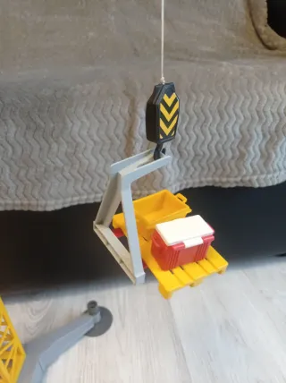Playmobil Grúa Construcción con Accesorios