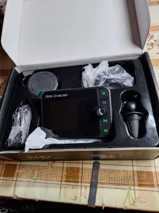 Receptor Radio Coche DAB+ Bluetooth SD