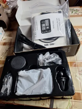 Receptor Radio Coche DAB+ Bluetooth SD