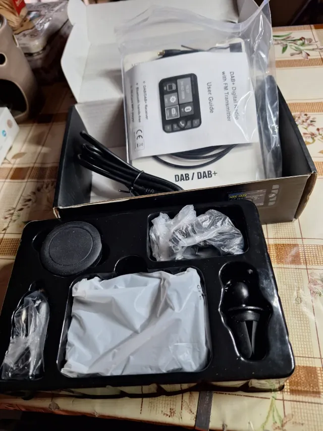 Receptor Radio Coche DAB+ Bluetooth SD