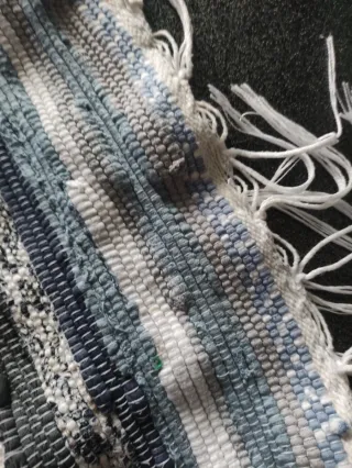 Alfombra Jarapa Flecos Multicolor