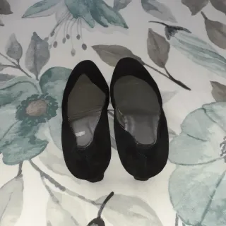 Zapatos salón ante negros talla 40