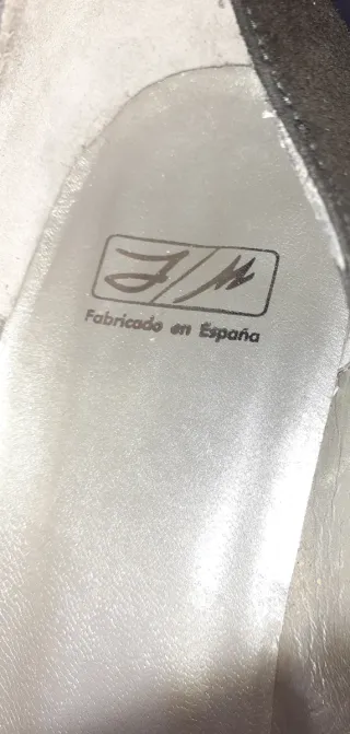 Zapatos salón ante negros talla 40