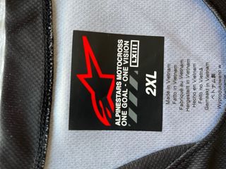 Camiseta Alpinestars Enduro Motocross Talla 2XL