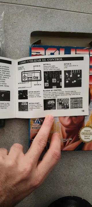 Lote 2 juegos NES Taito Power Blade CIB