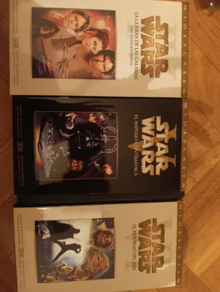 Colección Star Wars VHS (Trilogía Original)