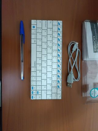 Teclado Rapoo E6300 Bluetooth Ultra Slim