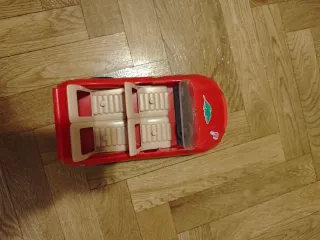 Coche Descapotable Bluey Rojo