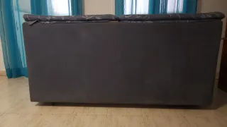 Sofá Cama Azul 2-3 Plazas