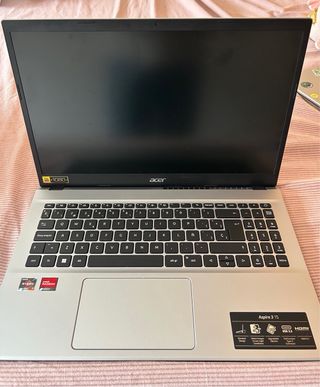 Portátil Acer Plata