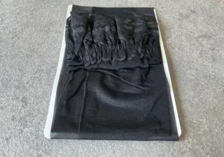 Calze autoreggenti nere 10 den