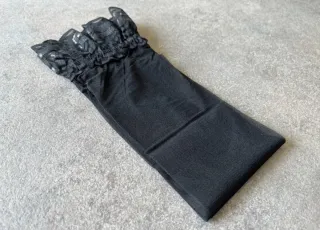 Calze autoreggenti nere 10 den