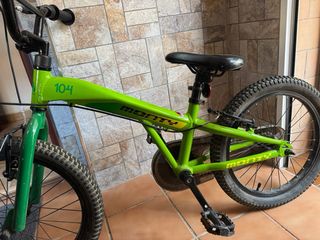 Bicicleta Monty 104 Niño Verde