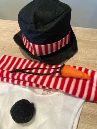 Disfraz de Muñeco de Nieve Talla 4-6