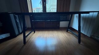 Mesa de oficina/estudio negra