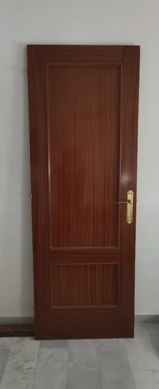 Puerta de habitación interior madera