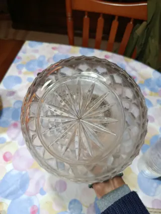 Caraffa Vintage Cristallo e Silver Plated