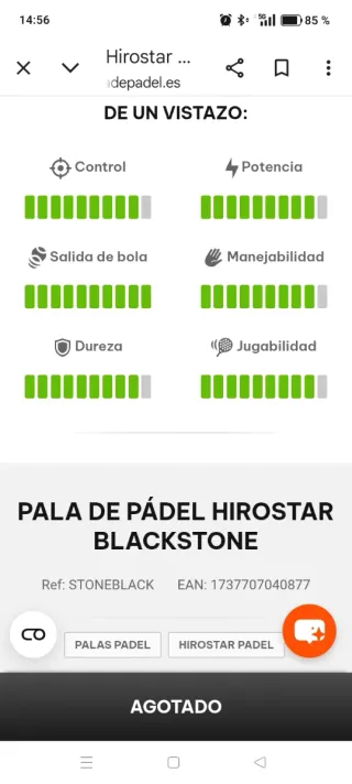 !2025!  HIROSTAR BLACKSTONE 18K BALANCE HIGH